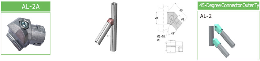 AL-2A 45-Degree Connector Outer Type Image